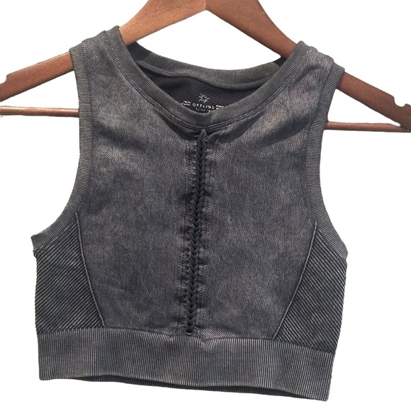 Offline by Aerie Gray Recharge Least Support Sports Bra Women’s Size Small - Picture 1 of 5